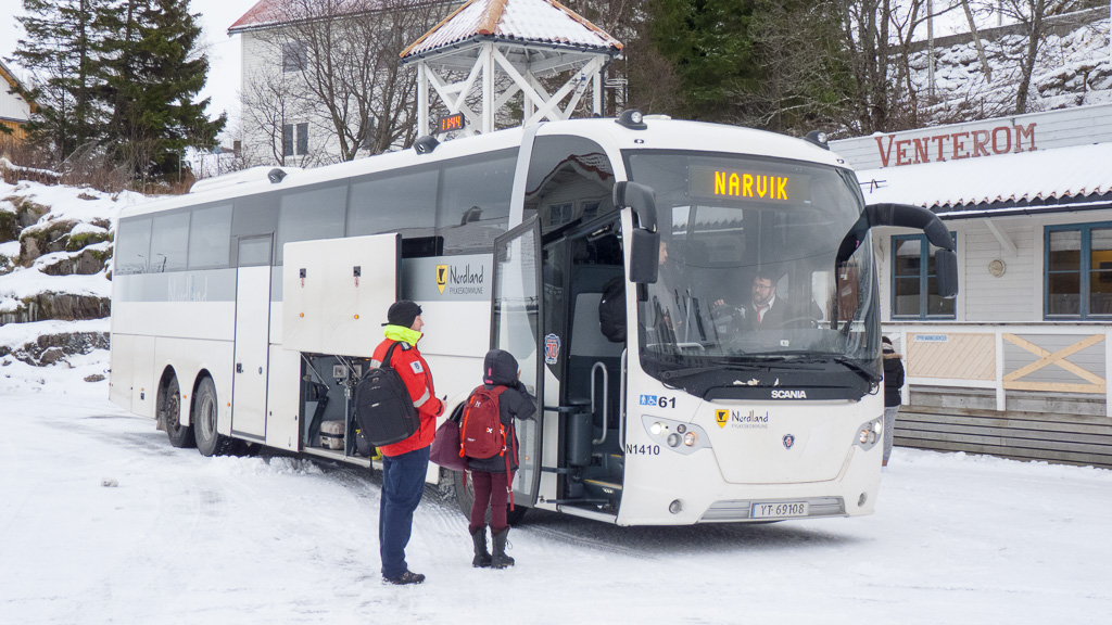Tag 20: Busfahrt nach Narvik