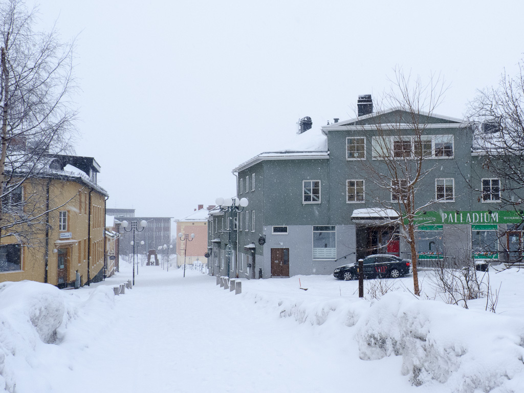 Tag 21: Impressionen aus dem Zentrum von Kiruna