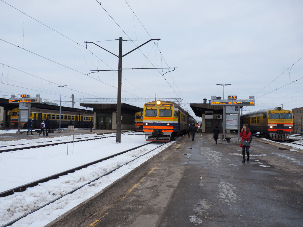 Tag 38: Bahnhof von Riga