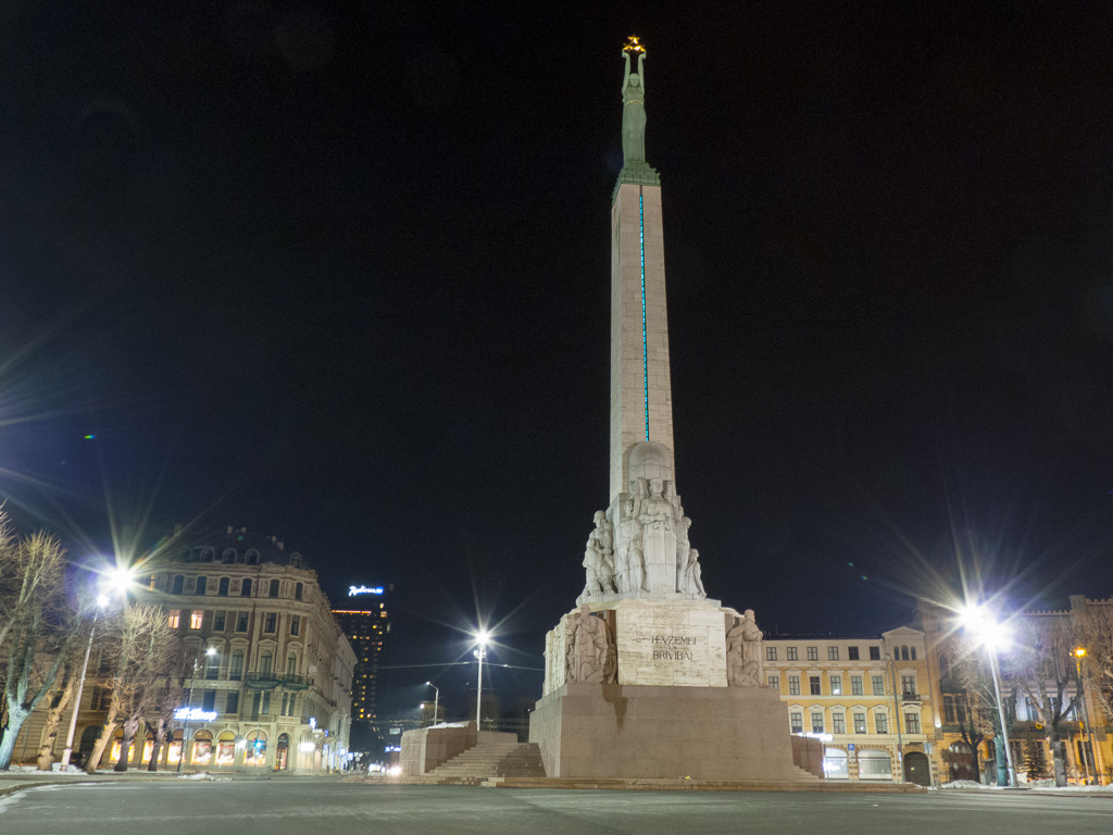 Tag 39: Tag 39: Riga bei Nacht – Altstadtszenen II