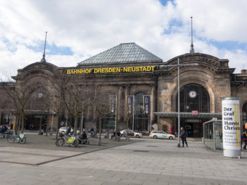 Empfangsgebäude Bahnhof Dresden-Neustadt