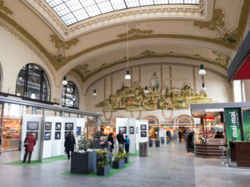 Wartehalle im Bahnhof Dresden-Neustadt
